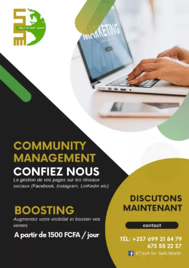 Design graphique, community management et boosting des pages | IZICAMER