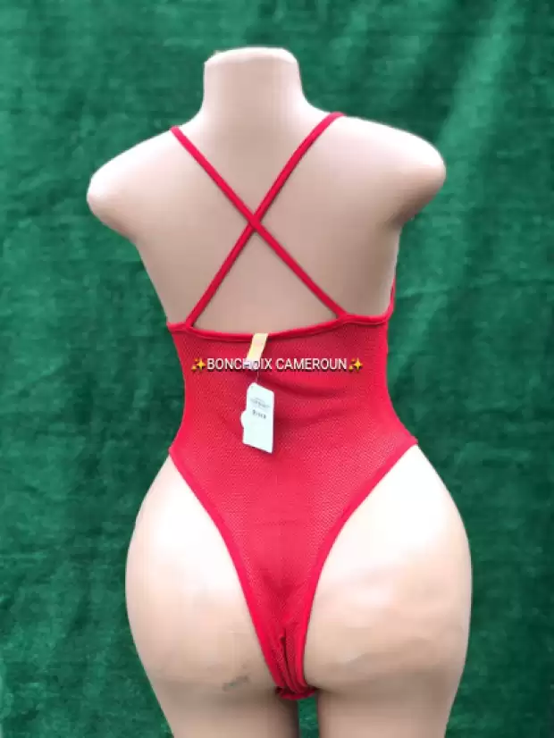 bodysuit rouge | IZICAMER