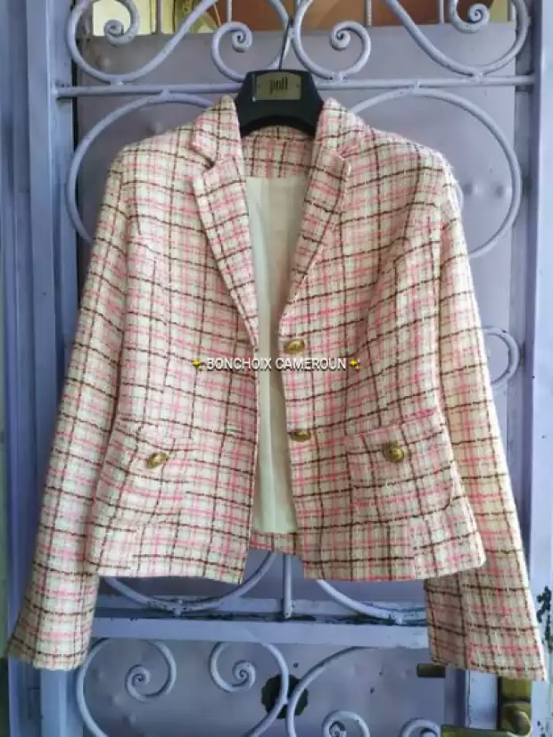 Veste en tweed no name | IZICAMER