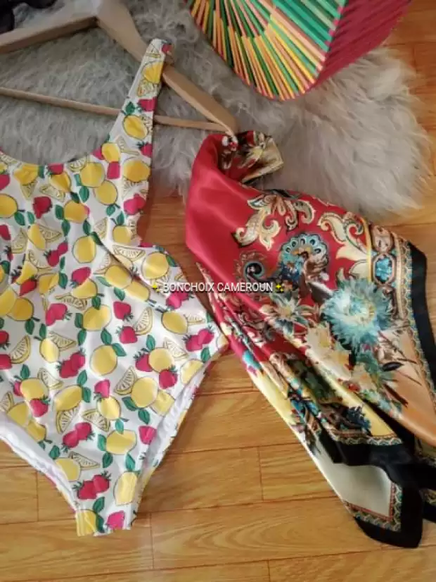 Maillot de bain+ Foulard | IZICAMER