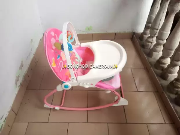 Transat chaise en parfait état qui vibre, chante | IZICAMER