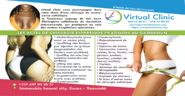 CHIRURGIE ESTHETIQUE AU CAMEROUN | IZICAMER