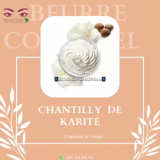 Chantilly de karite