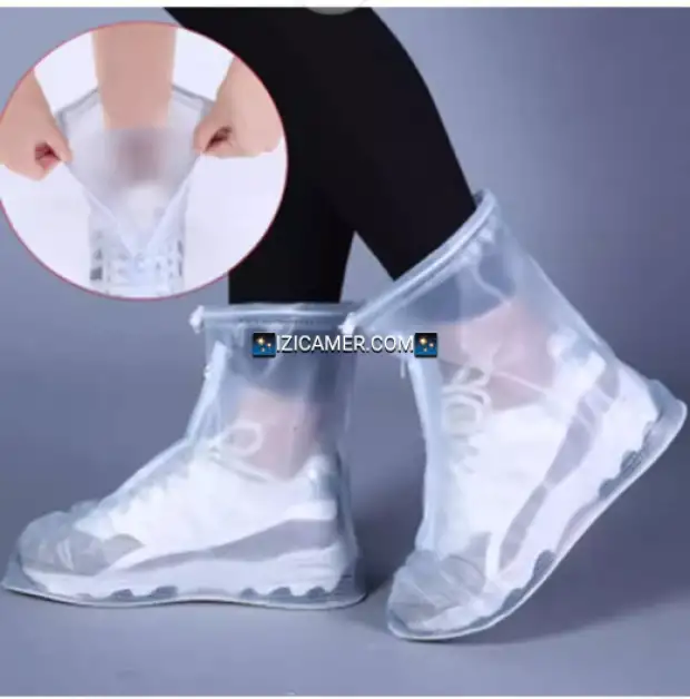 PROTÈGES CHAUSSURES CONTRE LA BOUE. CHAUSSURES DE BOUE