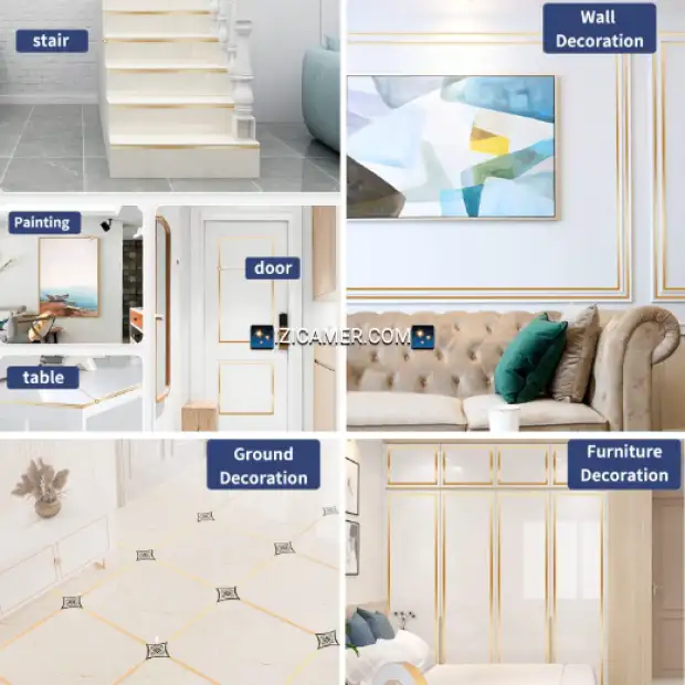 Bande adhésive pour décoration | IZICAMER