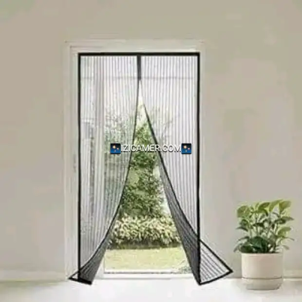 Rideaux moustiquaires magnétiques pour portes et fenêtres | IZICAMER