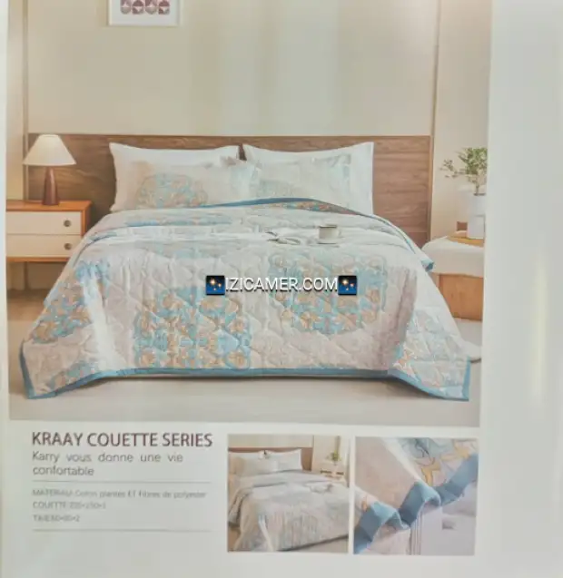 Couettes avec taies trois places | IZICAMER