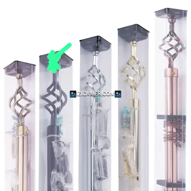 Tringles pour rideaux de maison