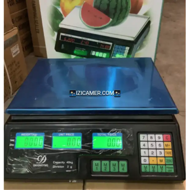 Balance alimentaire jusqu'à 40kg | IZICAMER