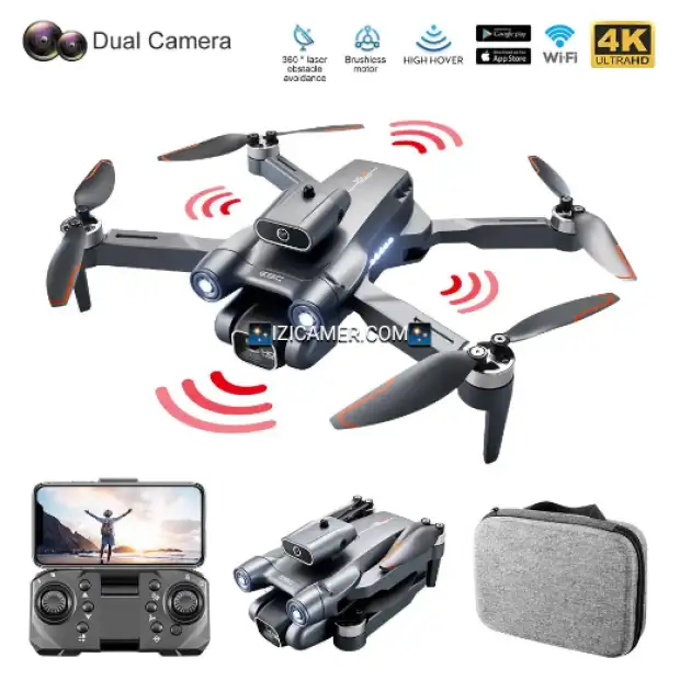 DRONE AVEC DOUBLE CAMERA BRUSHLESS DRONE CX-211