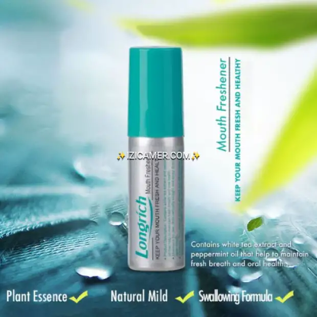 Parfum de bouche longrich | IZICAMER