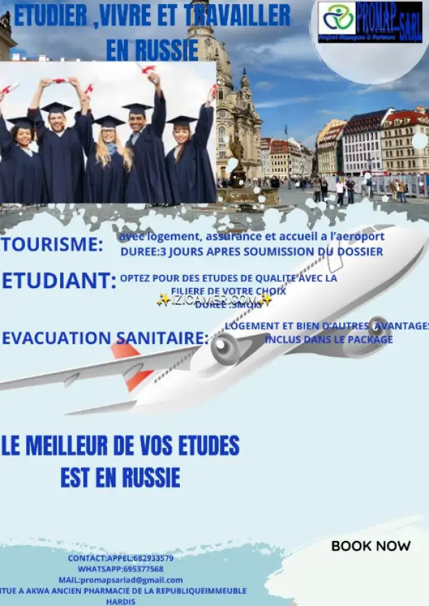 Vente de billets d'avion et assistance visa | IZICAMER