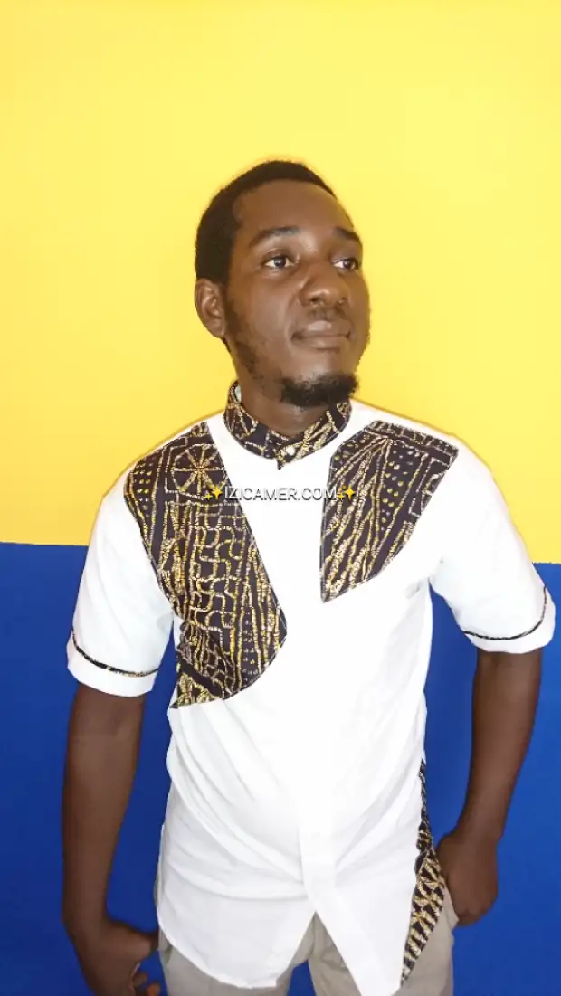 Chemise Afritude et teinté pour homme | IZICAMER