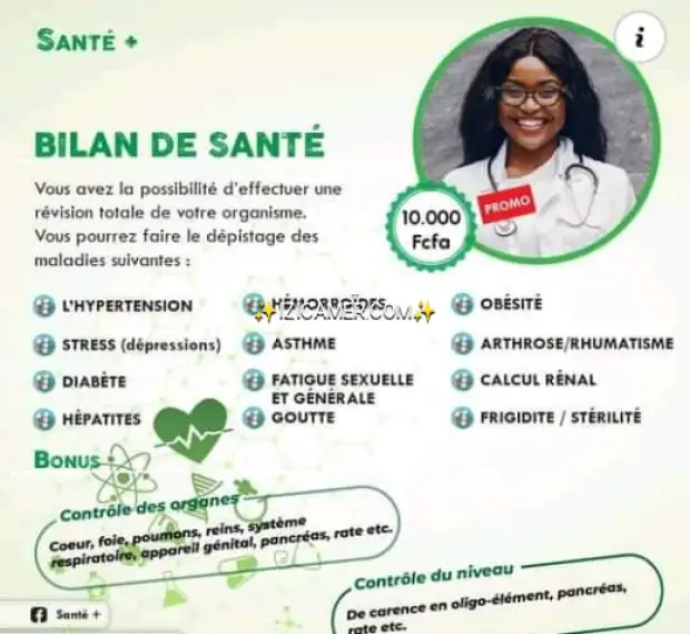 Bilan de santé promotionnel