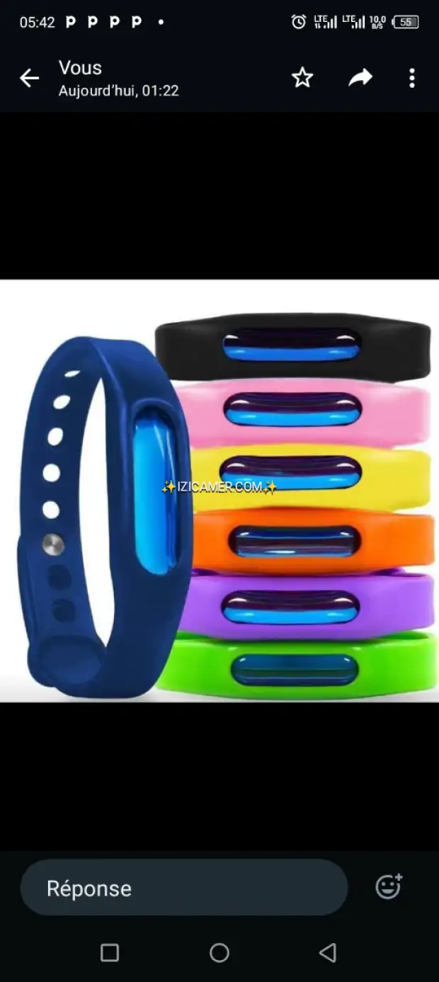 Bracelets antimoustiques
