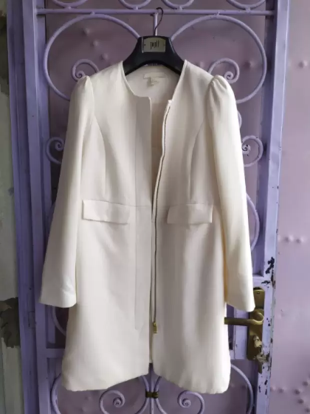Veste crème H&M | IZICAMER