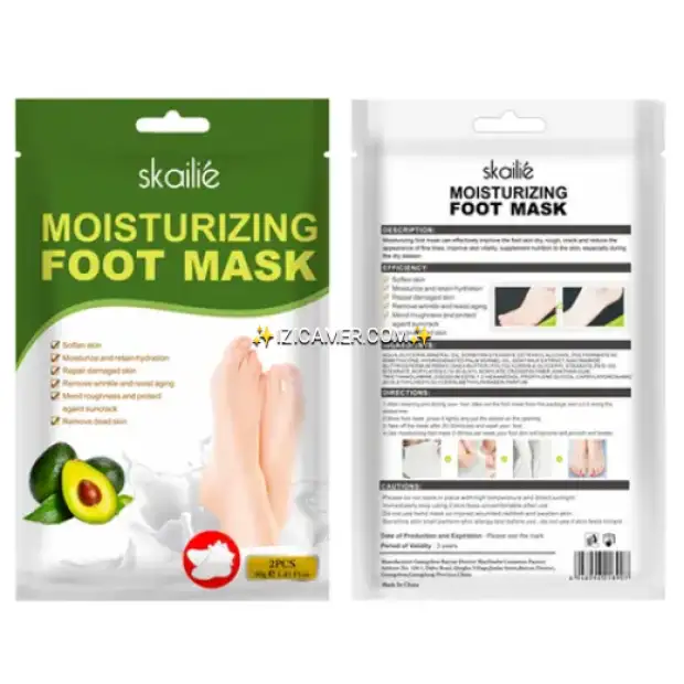 Chaussettes peeling exfoliants