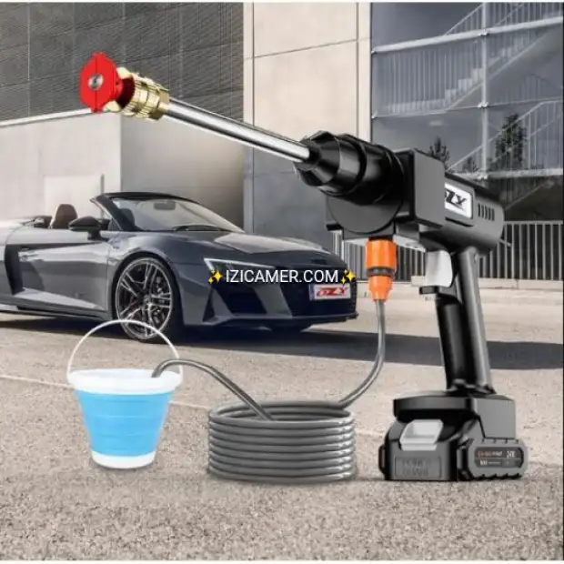 Pistolet pour laver la voiture ( Multiple tâches) | IZICAMER