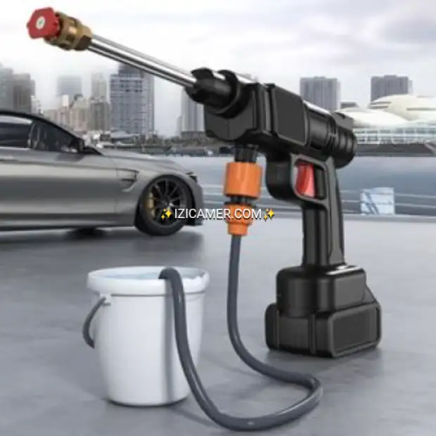 Pistolet pour laver la voiture ( Multiple tâches) | IZICAMER