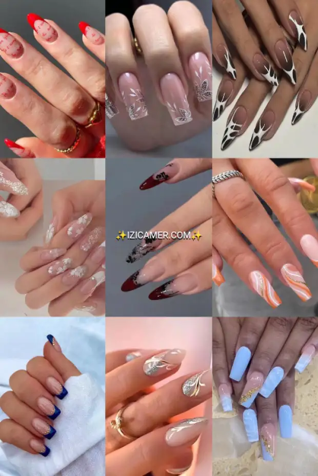 Ongles prêt à être utilisé, plusieurs design disponibles