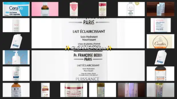 Produits cosmétiques conseillés par un dermatologue