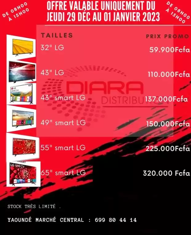 Tedonfo telecom vente des appareils électroniques et électroménager | IZICAMER