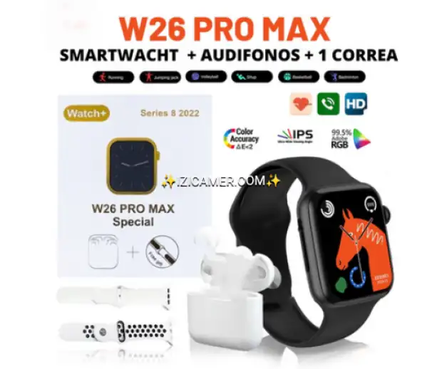 🛑PROMO : MONTRE CONNECTÉE Viens Fouiller tu va prendre pour toi.  W26 ultra max