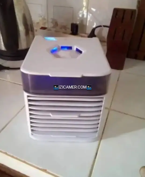 Mini climatiseur de chambre a eau et a glacon | IZICAMER