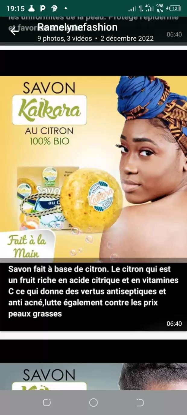 Savon naturel idéal pour soigner tous les problèmes de peau et ressortir l'éclat naturel | IZICAMER