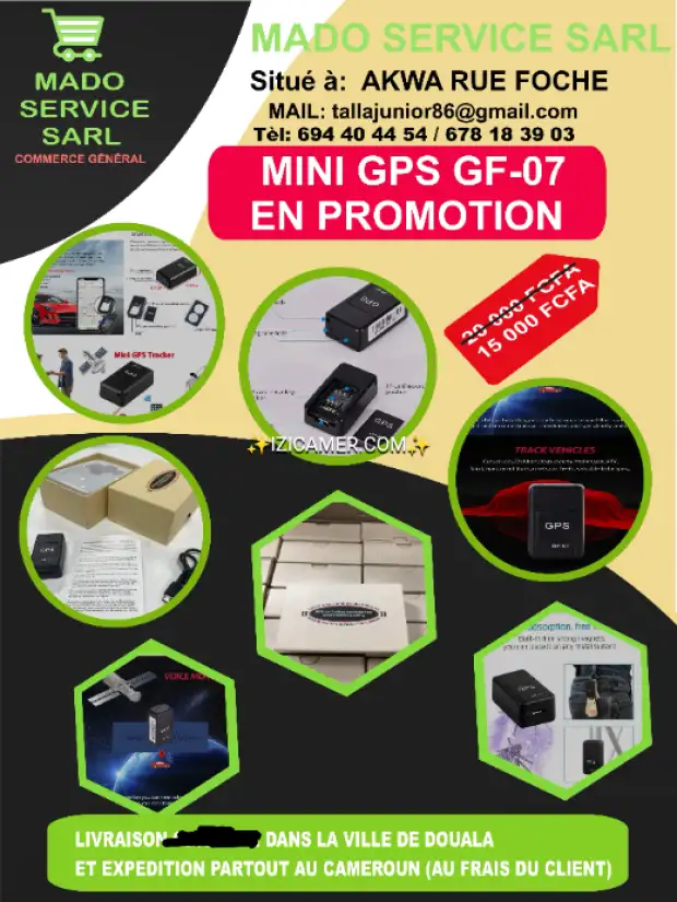 MINI TRACTER GPS GF-07