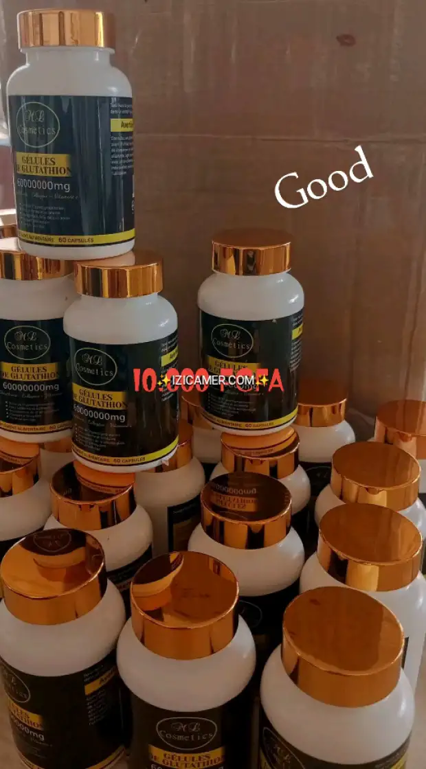 Vente des gélules de glutathion faites à base de glutathione, collagène et vitamine C et Gummies | IZICAMER