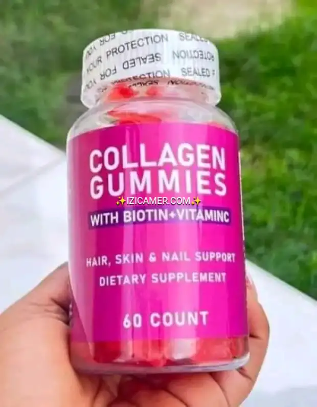 PROMOTION SUR NOS GUMMIES AU GLUTATHION ET AU COLLAGÈNE À 6500F AU LIEU DE 10000F | IZICAMER