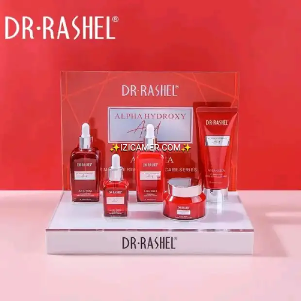 Gamme visage produits certifié de chez Docteur rashel pour éliminer les tâches boutons cernes acn | IZICAMER