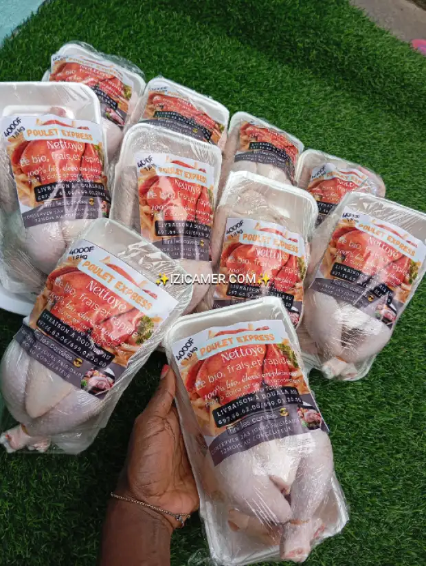 Facilité vous la vie avec du poulet déjà nettoyé.et savourez des repas délicieux en un clin d'o | IZICAMER