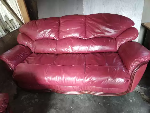 Salon importé en cuir à vendre, 6 places : Douala