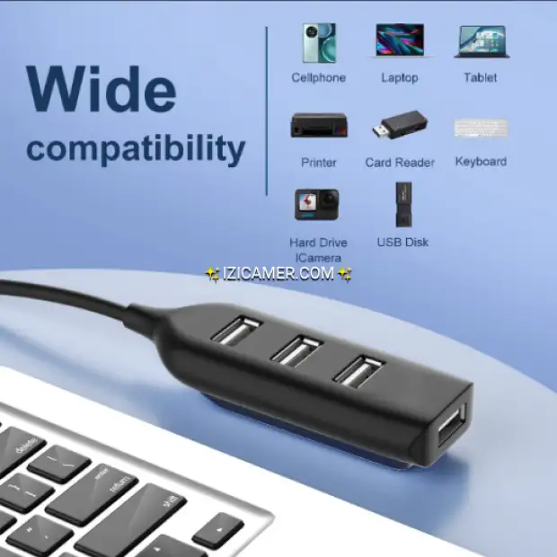 Multiplicateur USB 4 PORTS