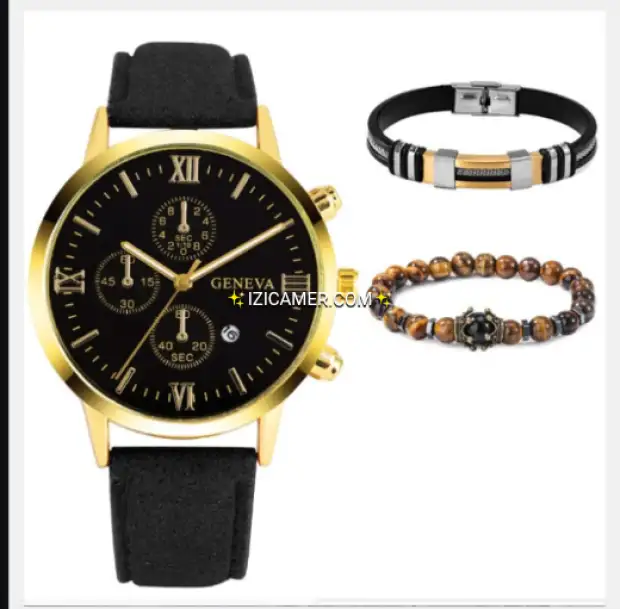Ensemble montre-bracelet | IZICAMER