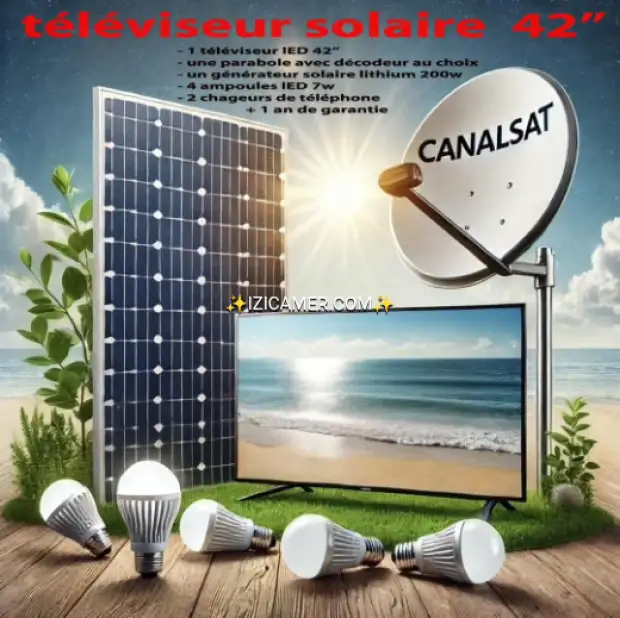 Televiseur solaire