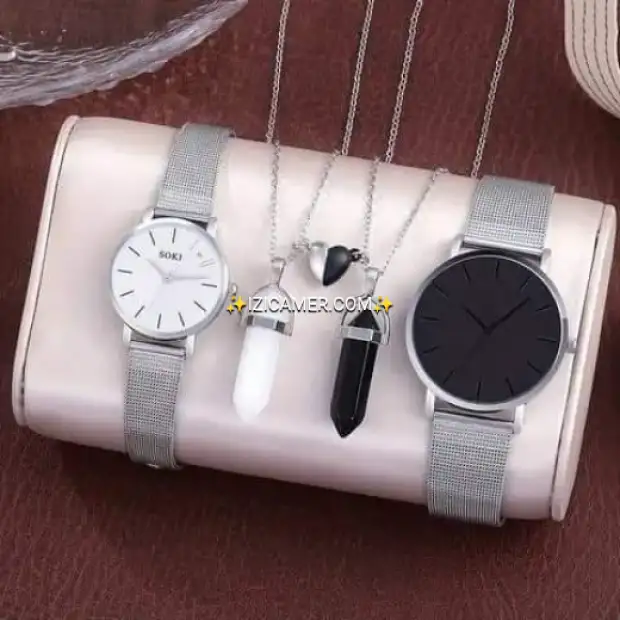 Vos montres connectées et montres couples disponible | IZICAMER