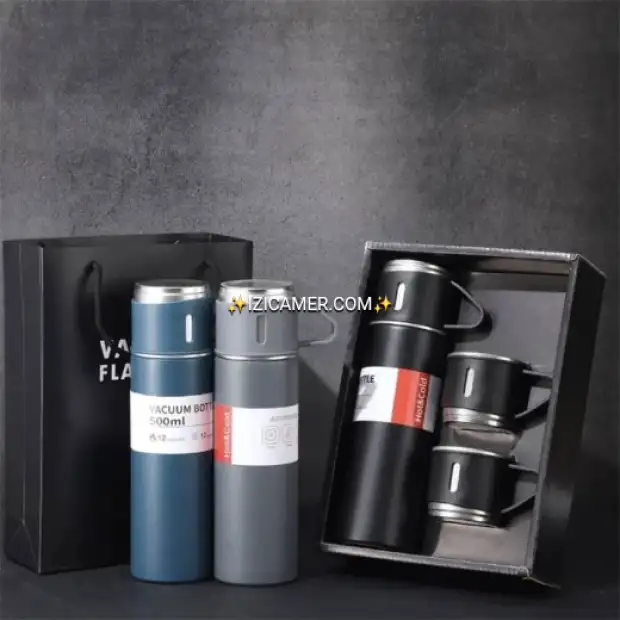 Thermos et tasses supplémentaires