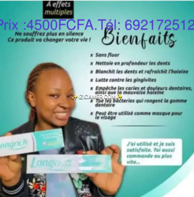 Dentifrice longrich