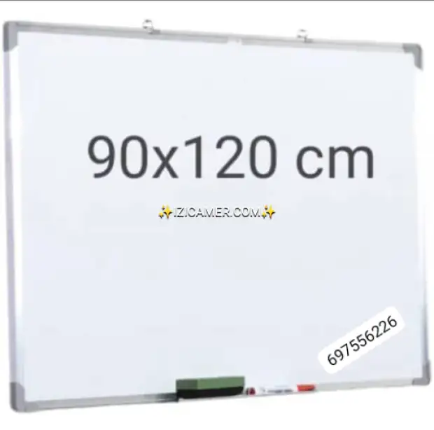 Tableau Blanc 90x120 Mural Magnetique