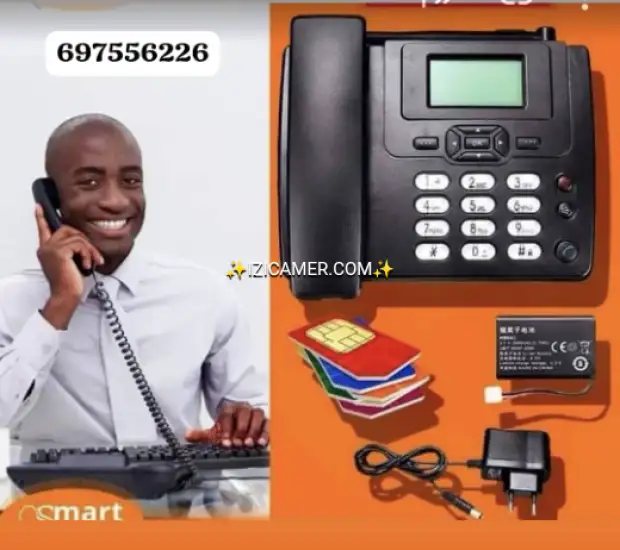 Telephone Fixe à 1 Sim