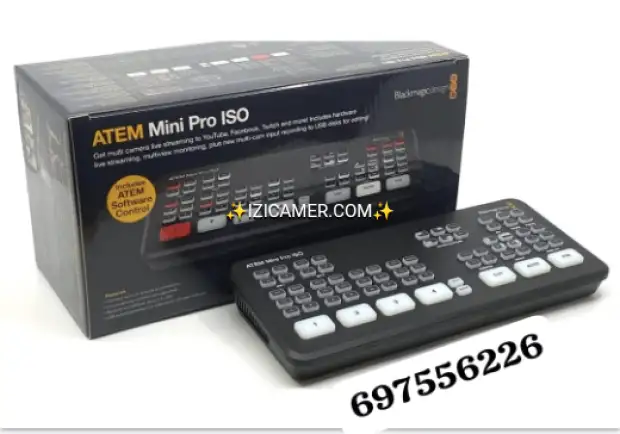 BLACKMAGIC DESIGN ATEM MINI PRO ISO