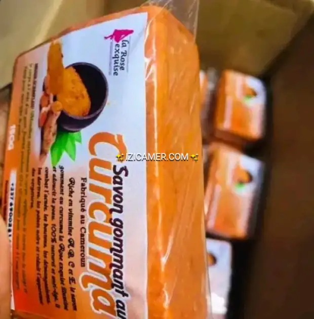 Savon au curcuma
