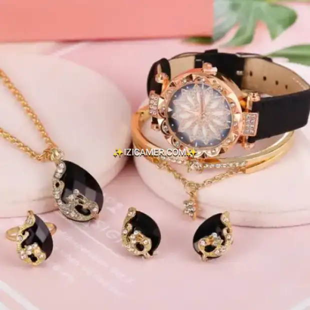Ensemble bijoux 5 en 1 | IZICAMER
