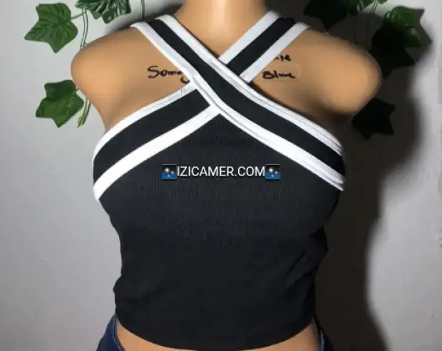 Crop top bustier | IZICAMER