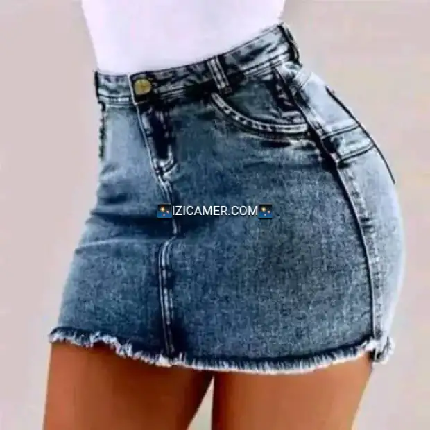 Jupes jeans | IZICAMER
