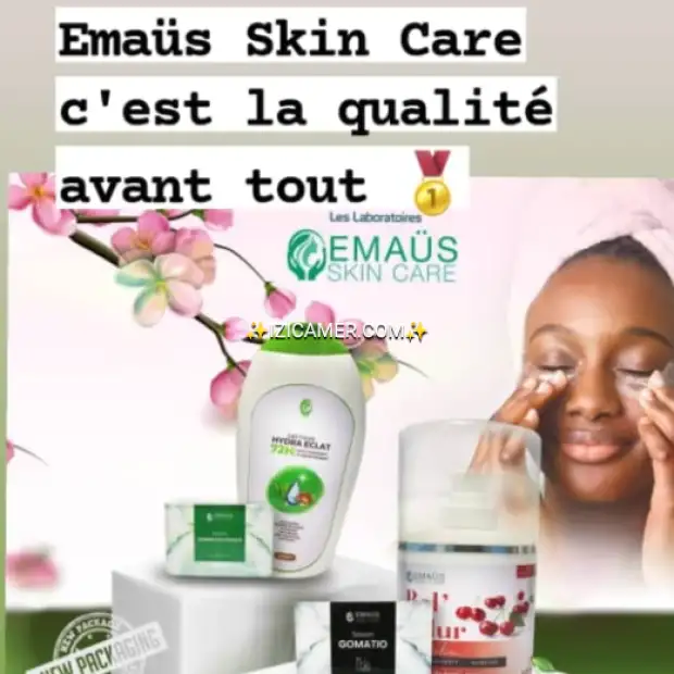 Emaüs skin Care, la solution parfaite pour tous vos problèmes de peau. | IZICAMER