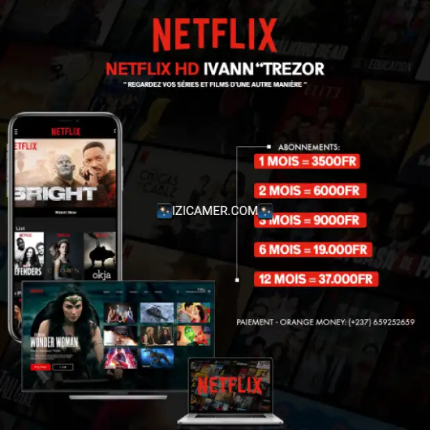 Abonnement Netflix cameroun